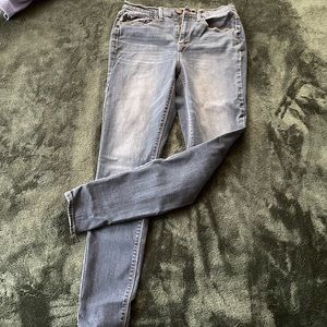 Mudd Size 7 High Waisted Skinny Jeans